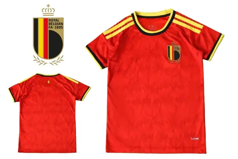 Belgium Women's Football Jersey
