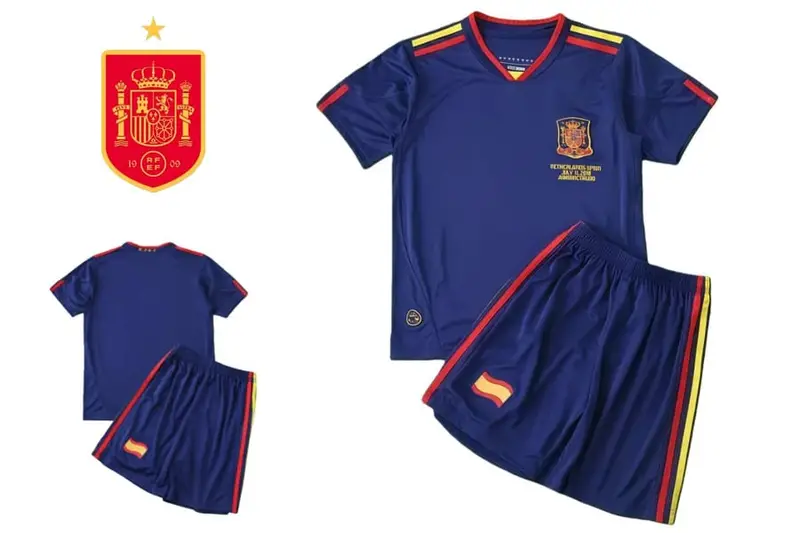 Spain Children's Football Jersey