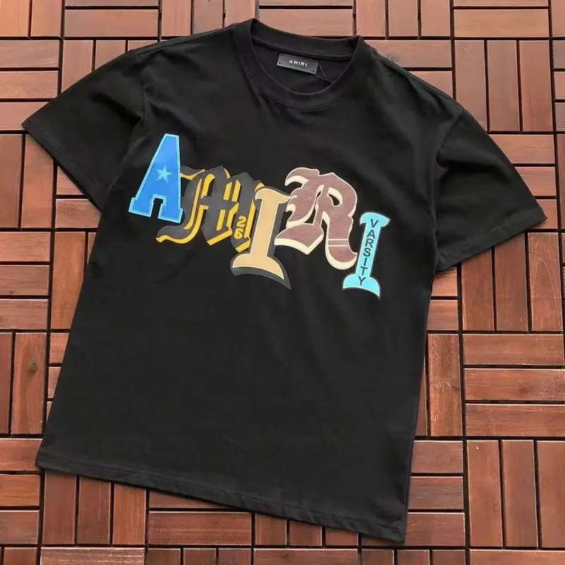 ￥~89 AMIRI T-SHIRT 77072601 (im 185CM 80KG iwear size M in the photo)