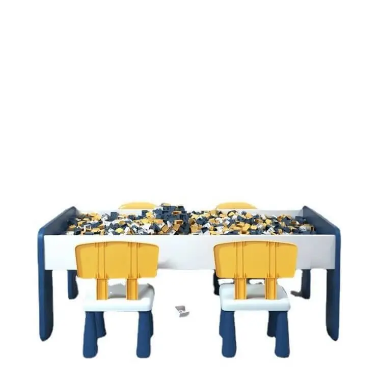 Multifunctional LEGO-compatible play table for children ?C an educational building set.