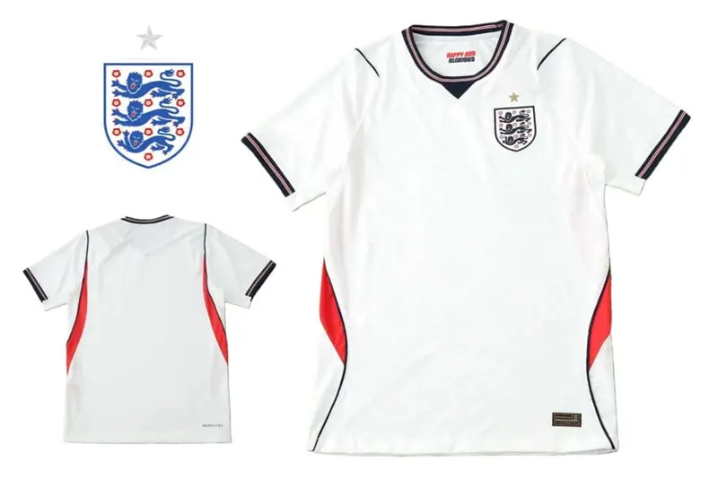 England Football Jersey