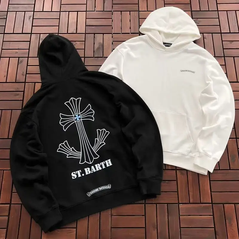 ￥~236 CH🔥OM🔥 HE🔥RTS HOODIE 66080410 (im 185CM 70KG iwear size L in the photo)