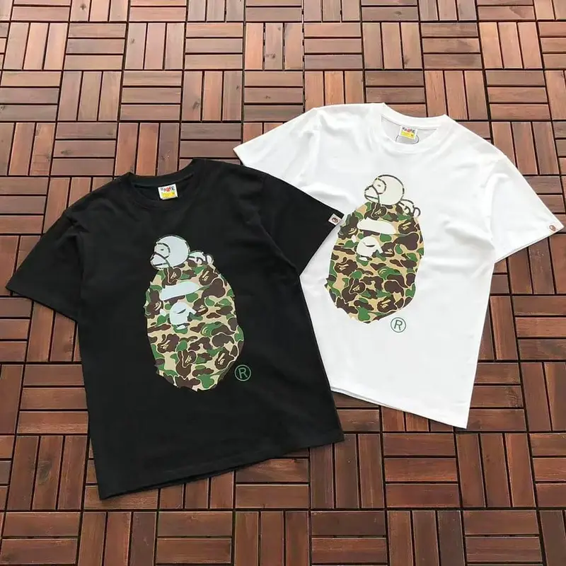 ￥~79 BAPE T-SHIRT 77070827 (im 185CM 70KG iwear size M in the photo)