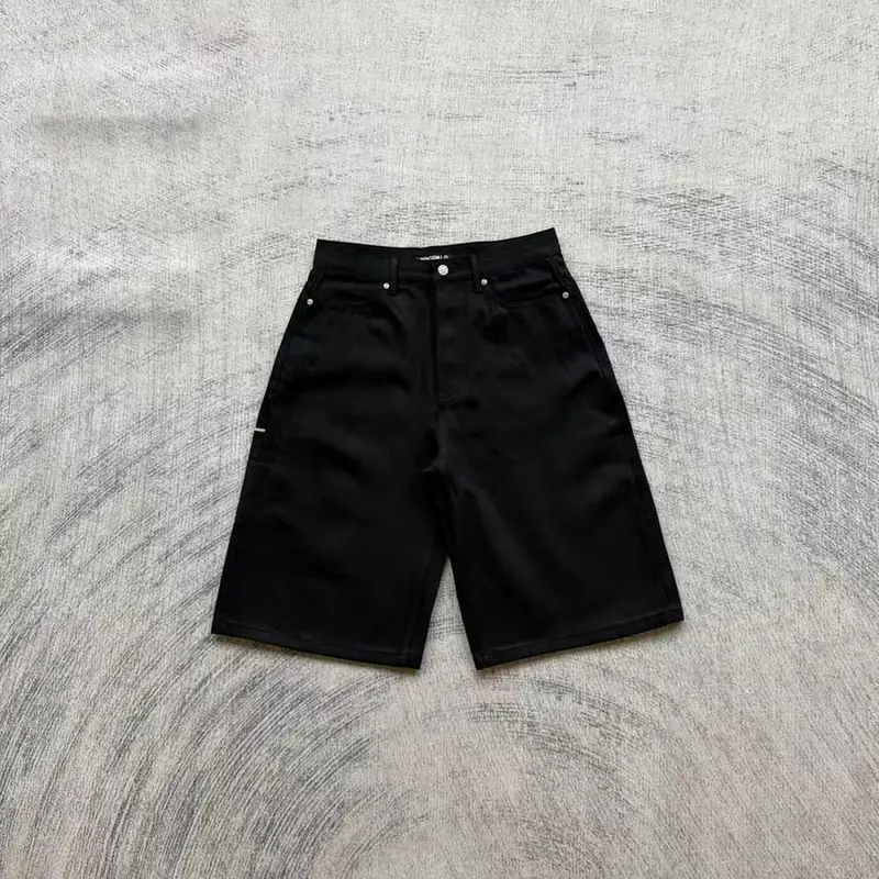 Di*cont’d Selvedge jorts from BLACK
