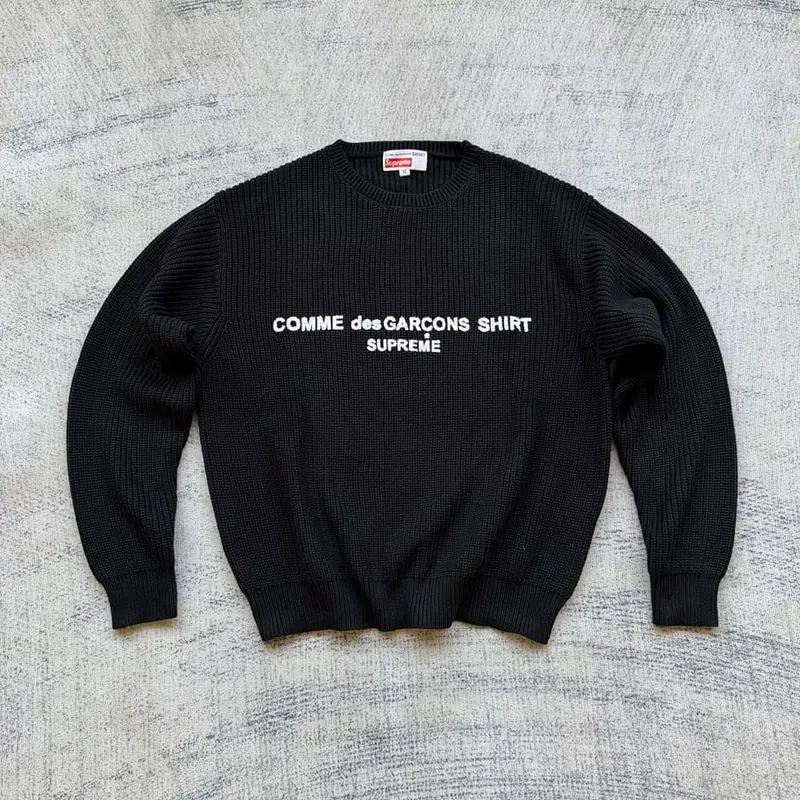 Supreme CDG Knit Sweater