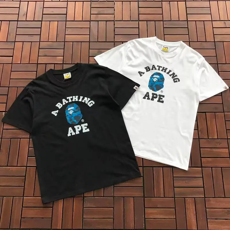 ￥~79 BAPE T-SHIRT 77070815 (im 185CM 70KG iwear size M in the photo)