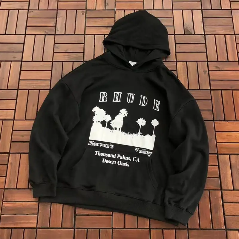￥~139 R🔥U🔥E HOODIE 77080203 (im 185CM 70KG iwear size M in the photo)