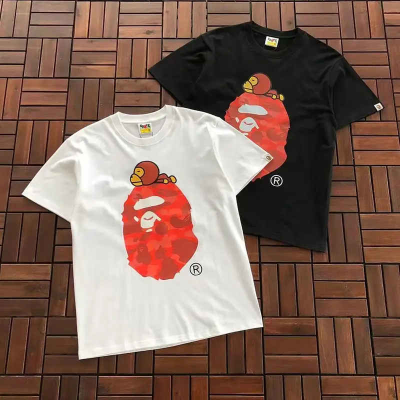 ￥~79 BAPE T-SHIRT 77071502 (im 180CM 68KG iwear size M in the photo)