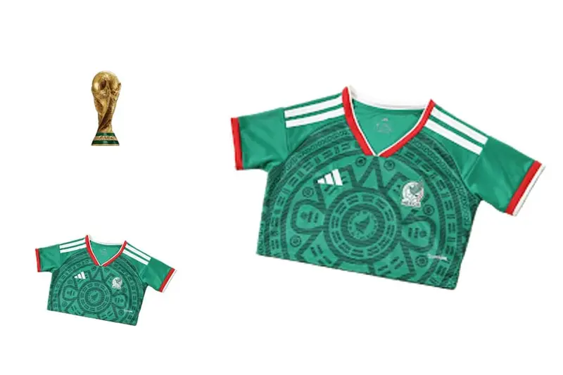 2026 WOMEN MEXICO CROP JERSEY