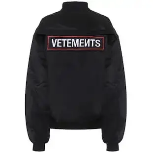 Vetements Police Bomber Jacket