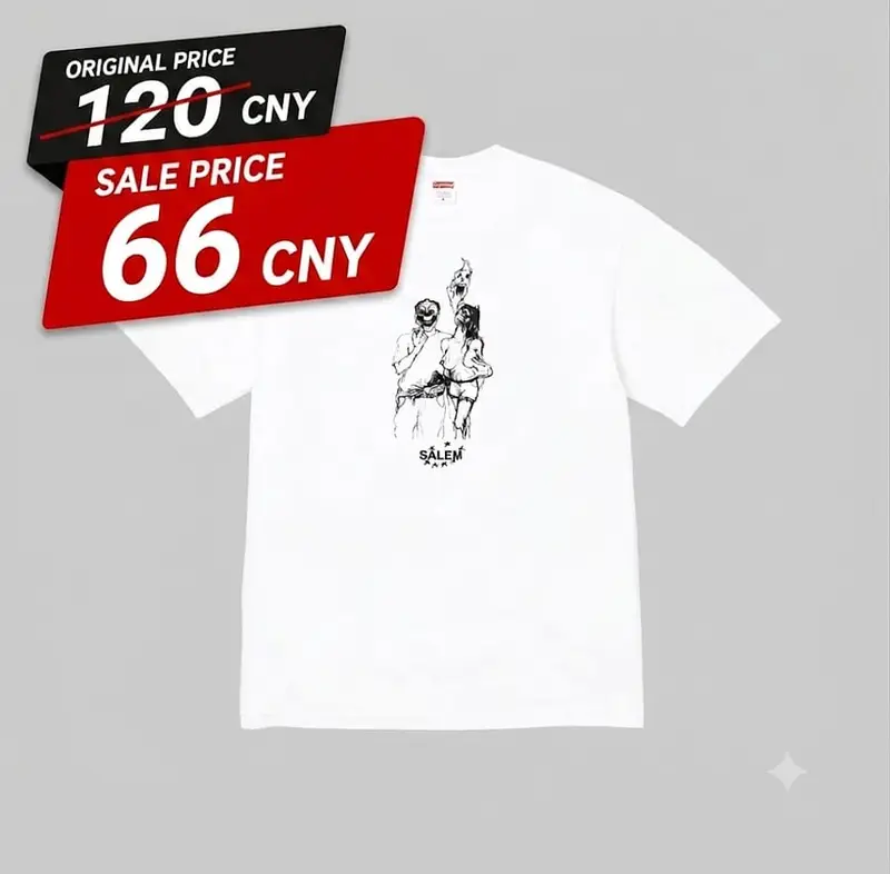Supreme/SALEM TEE White