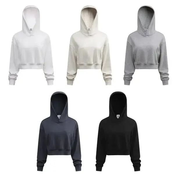 Unbranded Womens Cropped Hoodies