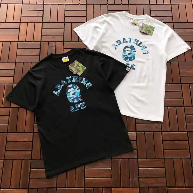 ￥~79 BAPE T-SHIRT 77070822 (im 185CM 70KG iwear size M in the photo)