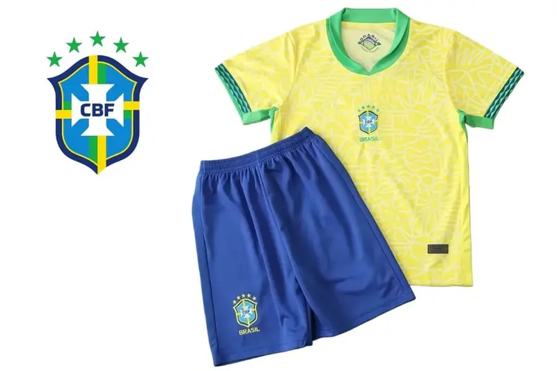 Brazil Children's Football Jersey