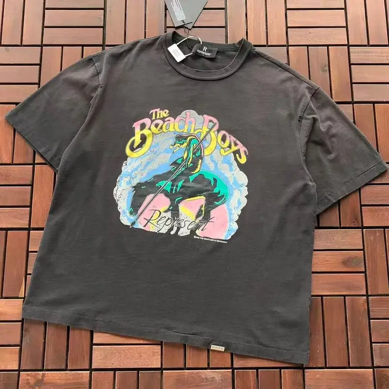 ￥~99 REPRESENT T-SHIRT 77072050 (im 185CM 80KG iwear size M in the photo)