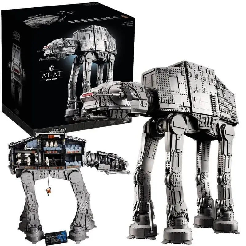 High-difficulty building block toy: All-Terrain AT-AT Walker (compatible with LEGO Star Wars)