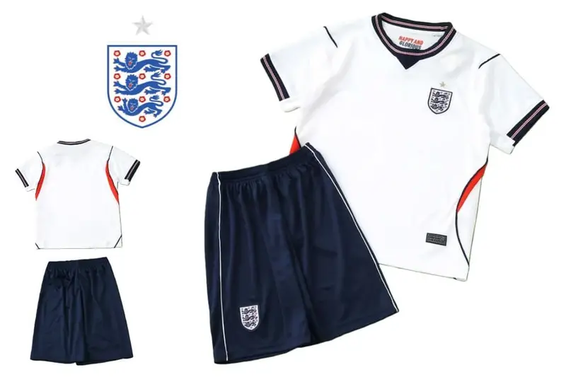England Children's Football Jersey