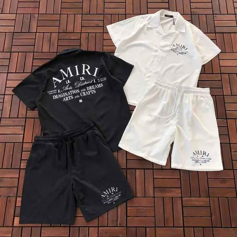 TOP￥~85 PANTS￥~79 AMIRI T-SHIRT SHIRT SHORTS 77012882 (im 176CM 58KG iwear size L in the photo)
