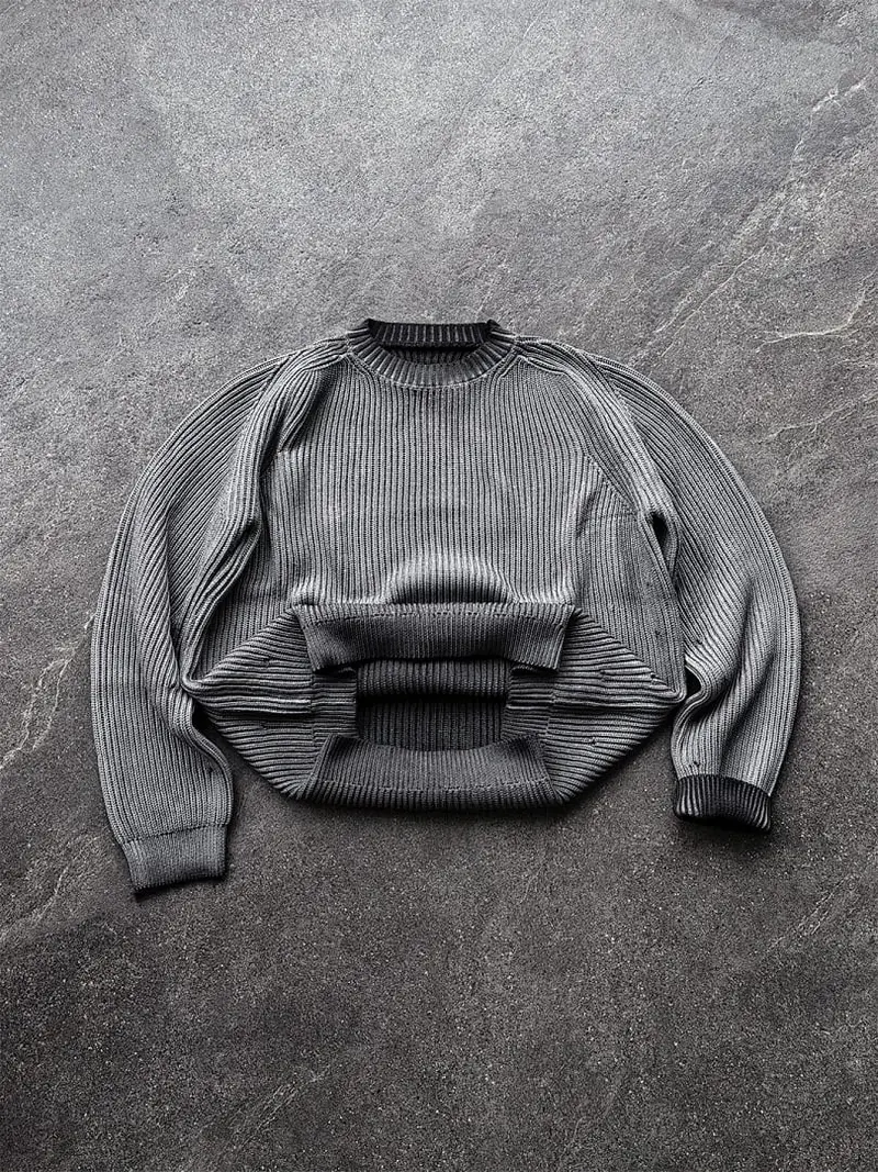 Mobius Liquid Silver Knit