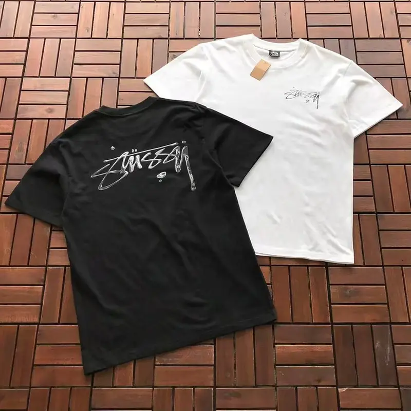 ￥ ~ 85 ST🔥S🔥Y T-SHIRT 55070822 (im 185CM 70KG iwear size M in the photo)