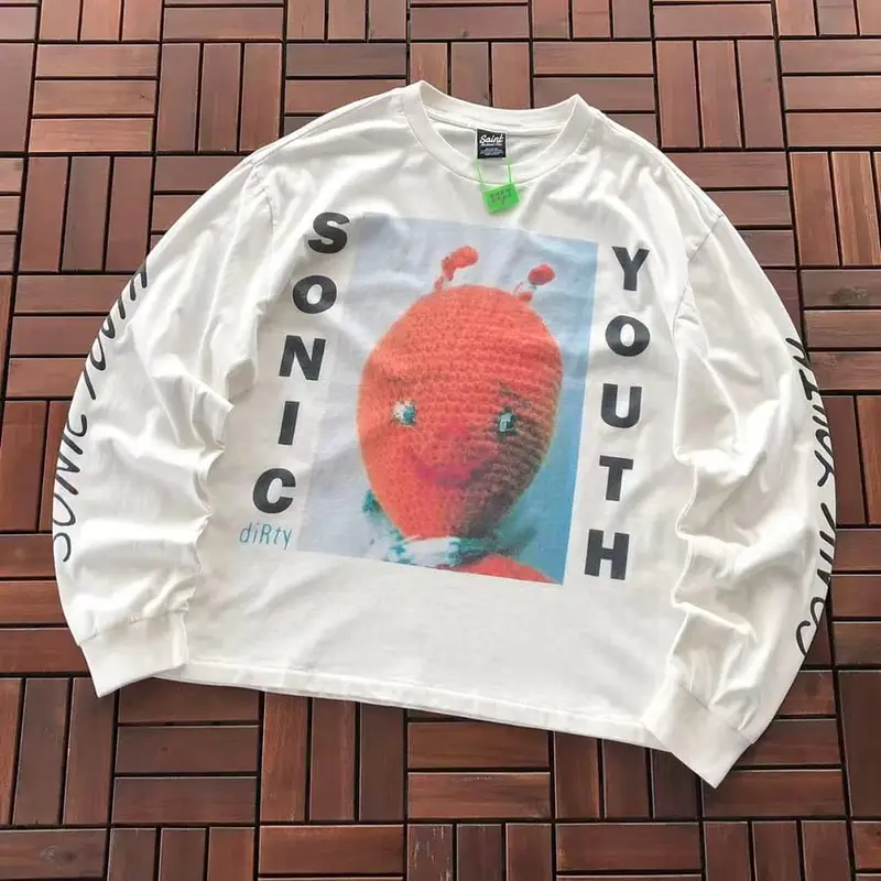 ￥ ~ 135 SAINT MICHAEL LONG-SLEEVE 55070379 (im 185CM 70KG iwear size S in the photo)