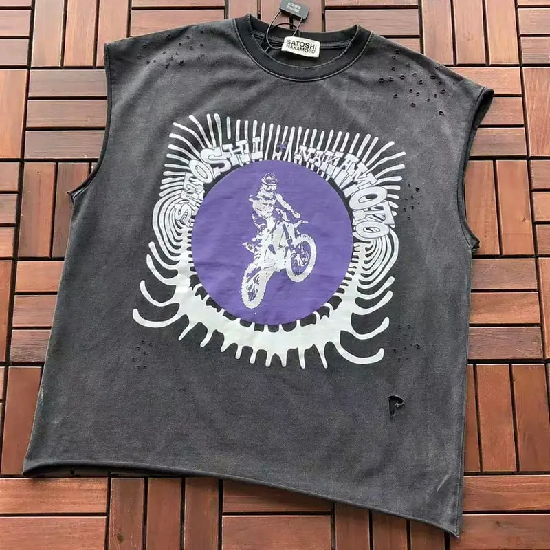￥~95 VINTAGE VEST 77080508 (im 185CM 80KG iwear size M in the photo)