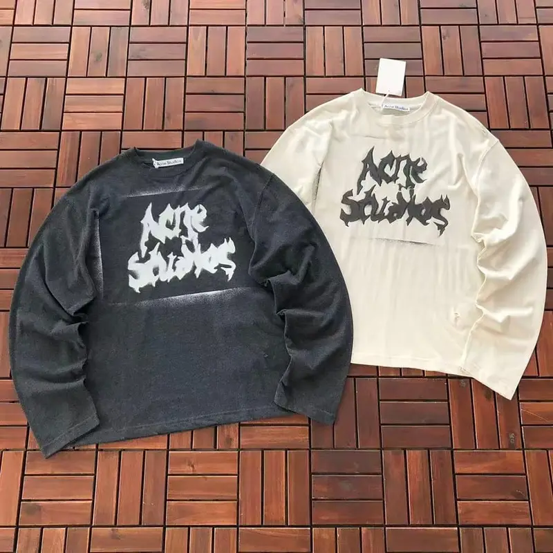￥~129 ACNE STUDIOS LONG-SLEEVE 77081118 (im 185CM 70KG iwear size S in the photo)