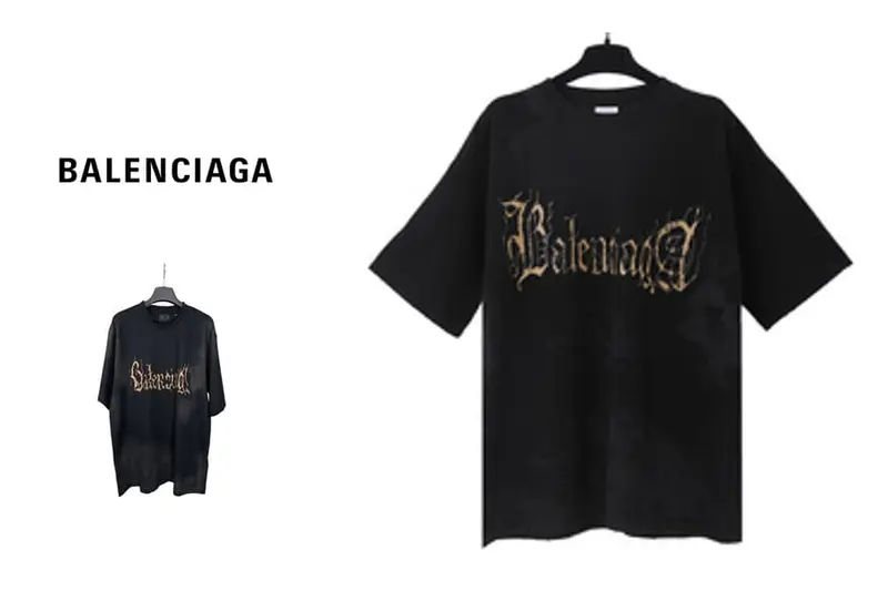 Balenciaga Metal T-shirt Tee