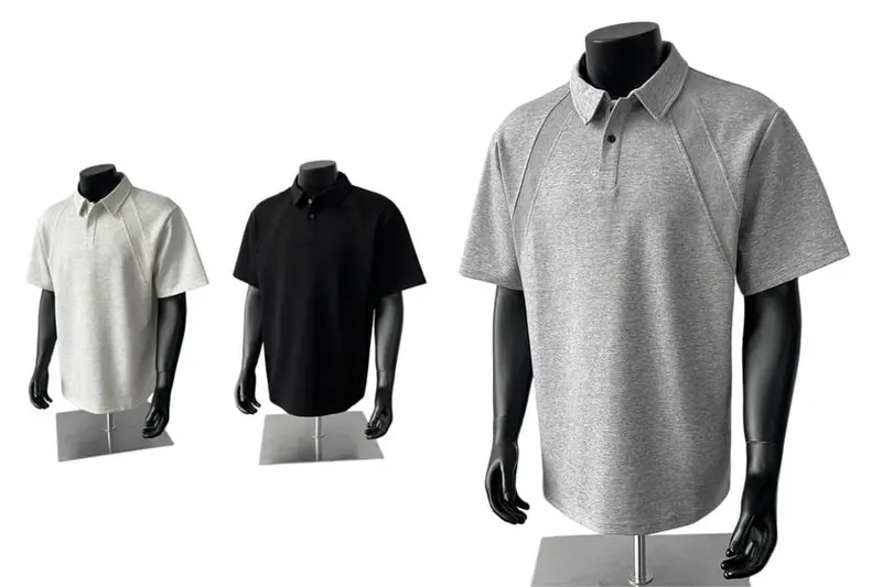 American-style patchwork T-shirt