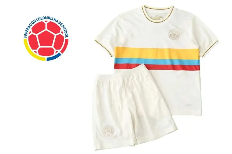 Colombia Children's Football Jersey