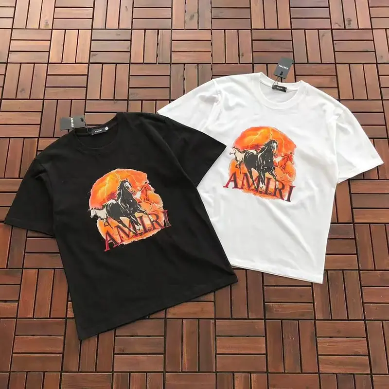 ￥~85 AMIRI T-SHIRT 77063034 (im 185CM 70KG iwear size M in the photo)