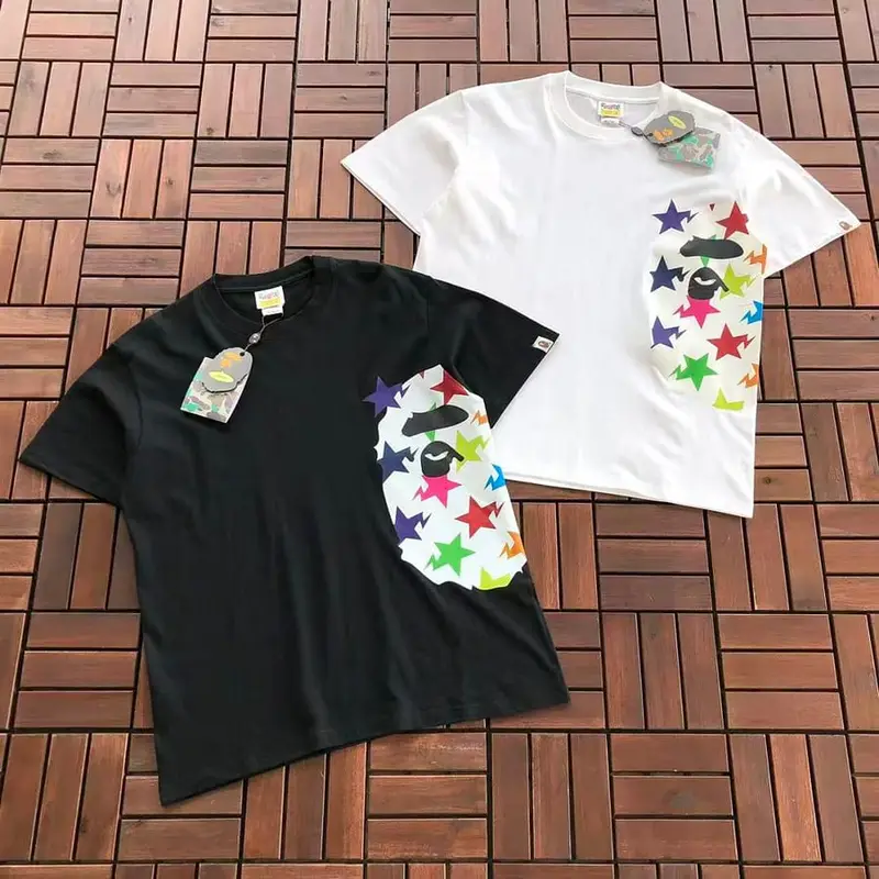 ￥~79 BAPE T-SHIRT 77081005 (im 185CM 80KG iwear size L in the photo)
