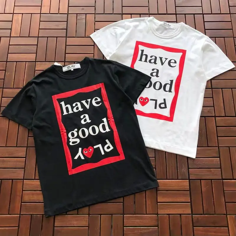 ￥~95 CDG T-SHIRT 55070344 (im 185CM 70KG iwear size L in the photo)