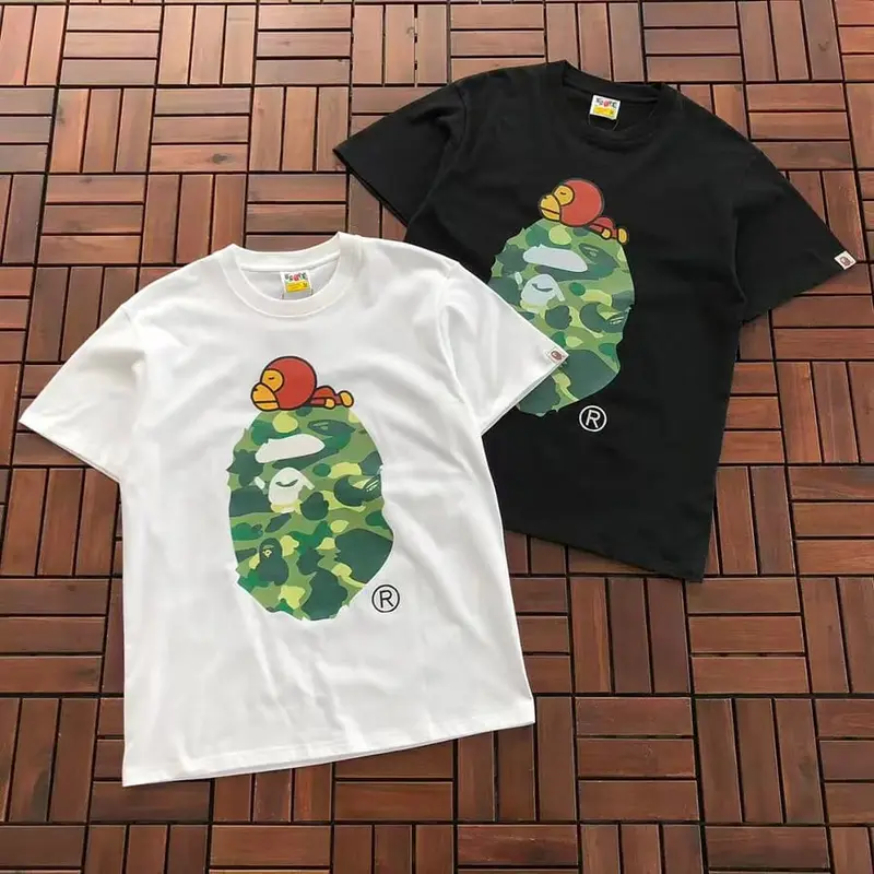 ￥~79 BAPE T-SHIRT 77071504 (im 180CM 68KG iwear size M in the photo)