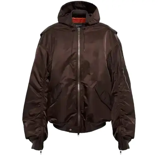 Balenciaga Brown Bomber Jacket