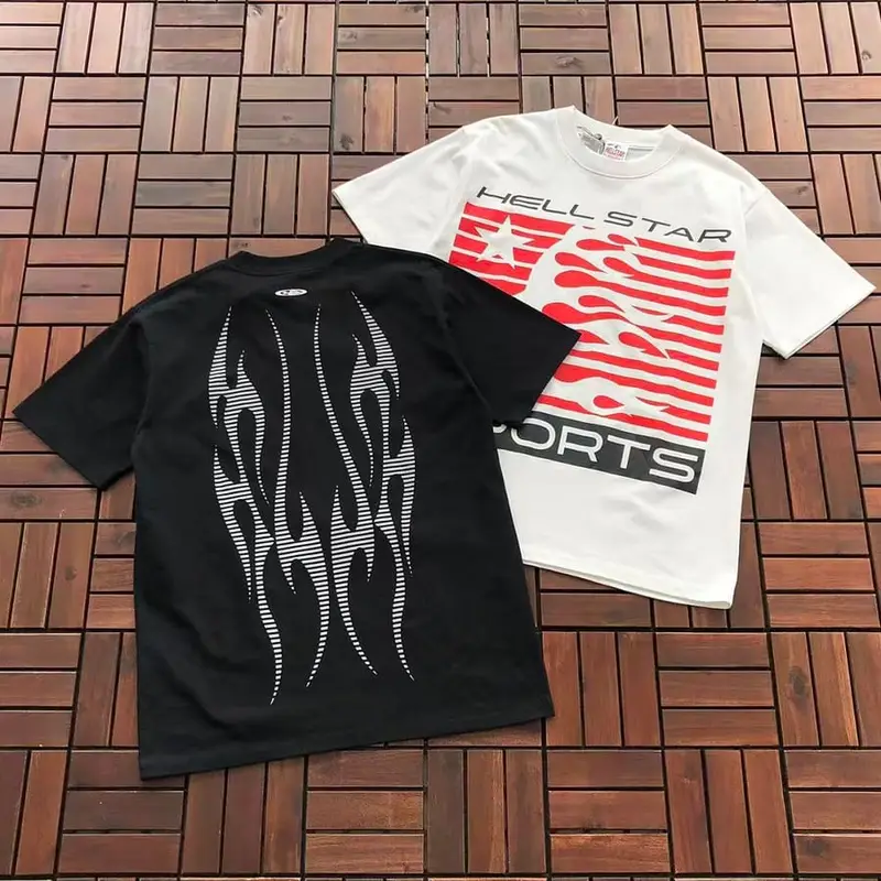 ￥ ~ 115 HELLSTAR T-SHIRT 55070213 (im 185CM 70KG iwear size M in the photo)