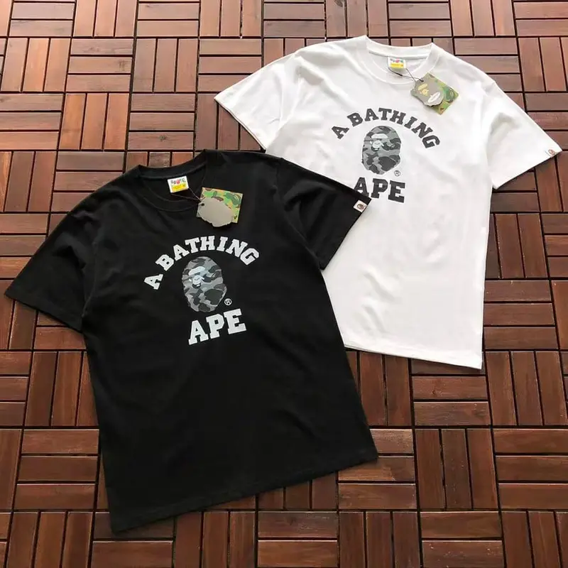 ￥~79 BAPE T-SHIRT 77070821 (im 185CM 70KG iwear size M in the photo)