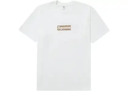 Supreme X Burberry Box Logo Tee