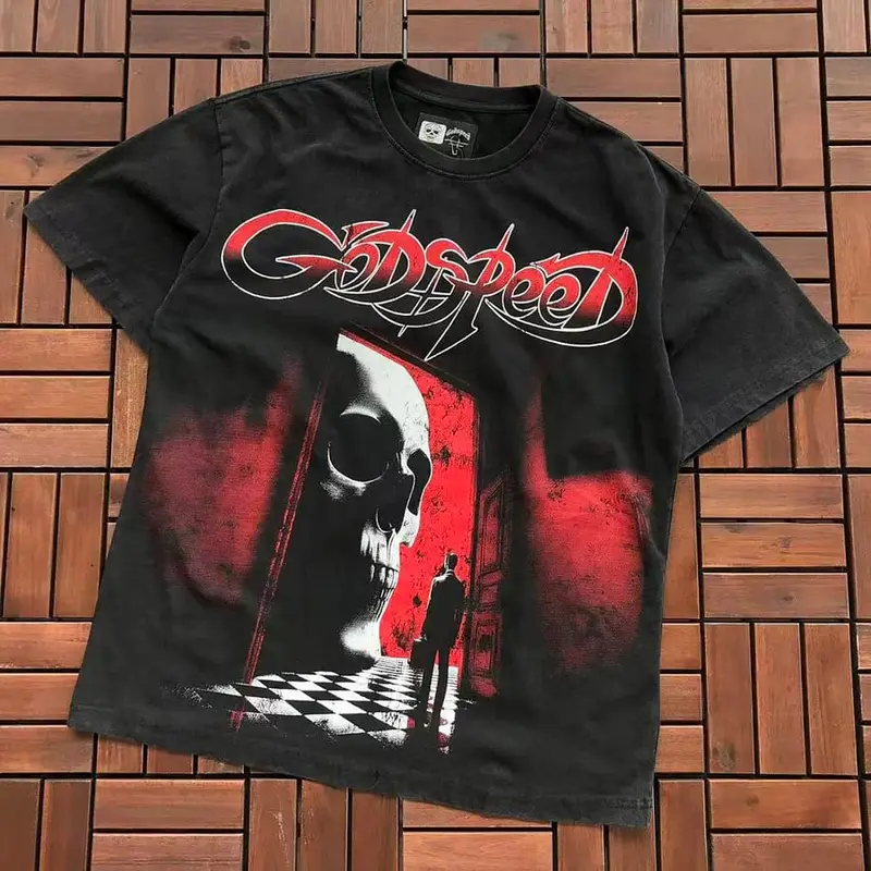 ￥~89 GODSPEED T-SHIRT 77072279 (im 185CM 80KG iwear size M in the photo)