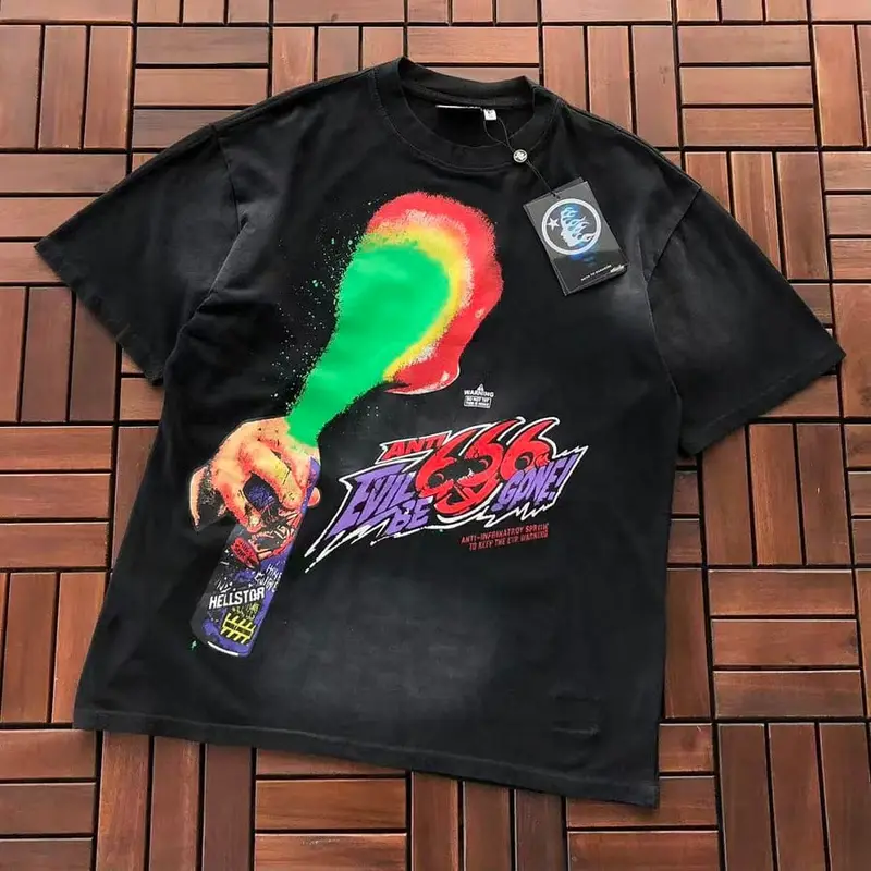 ￥ ~ 109 HELLSTAR T-SHIRT 55070423 (im 185CM 70KG iwear size S in the photo)