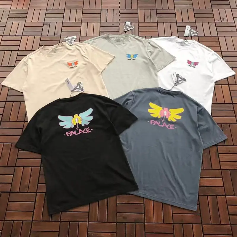 ￥~89 P🔥LA🔥E T-SHIRT 55070127 (im 185CM 70KG iwear size M in the photo)