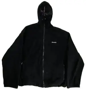 Vetements SS19 Gimp Bullet Fleece Mask Zip-Up Hoodie