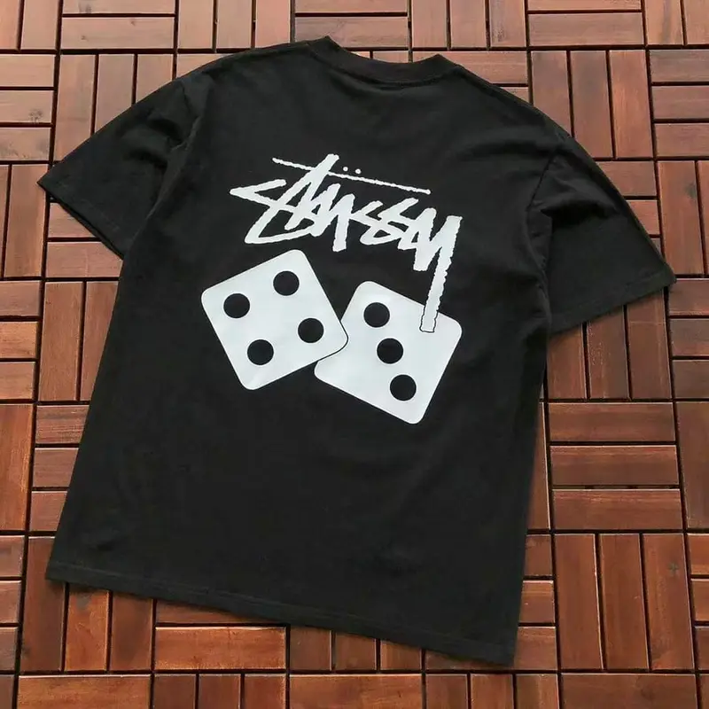 ￥~79 ST🔥S🔥Y T-SHIRT 77072130 (im 185CM 70KG iwear size L in the photo)