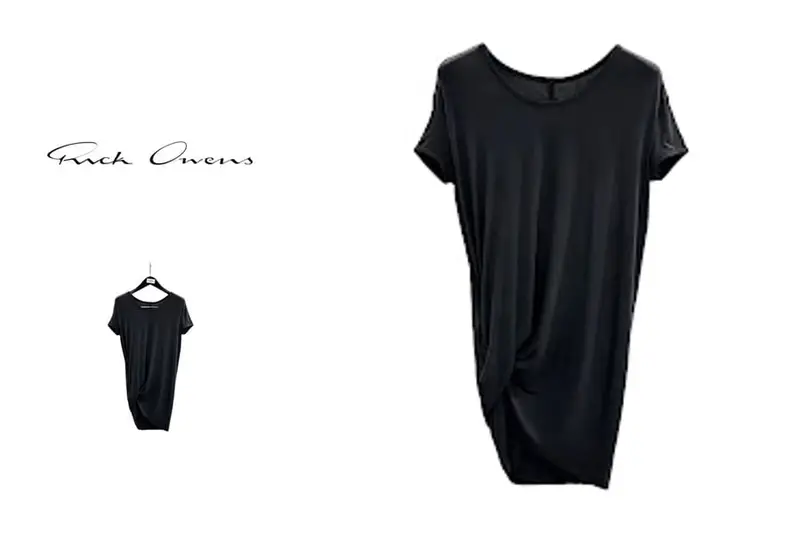 Rick Owens Cropped T-shirt Tee