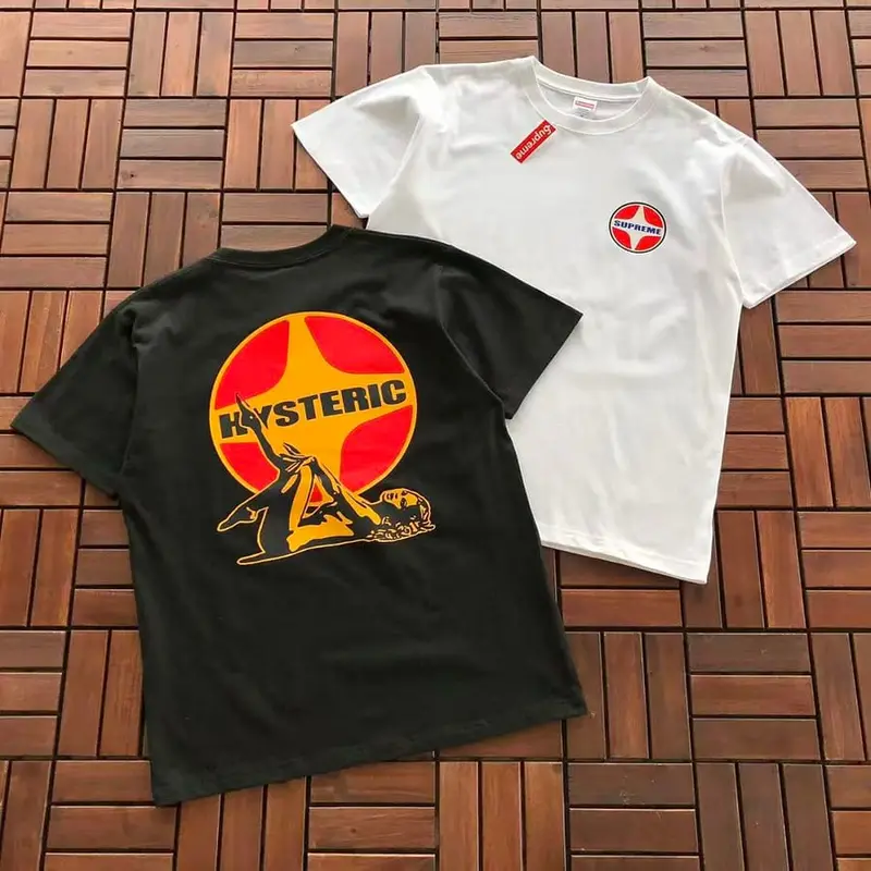 ￥~95 S🔥P🔥E🔥E & HYSTERIC GLAMOUR T-SHIRT 55022749 (im 176CM 58KG iwear size M in the photo)