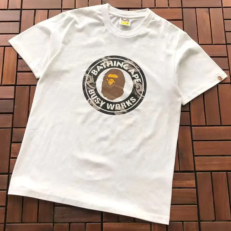 ￥~75 BAPE T-SHIRT 66072271 (im 185CM 70KG iwear size M in the photo)