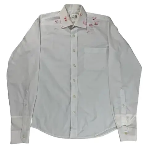 Maison Margiela Lipstick Kiss Button Up Shirt
