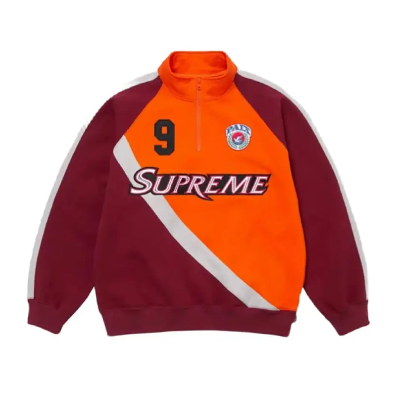 Supreme EQUIPE HALF ZIP sweatshirt