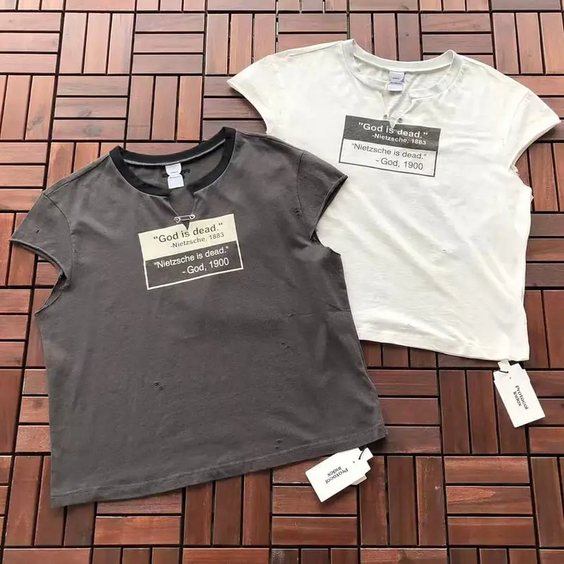 ￥~95 FASHION T-SHIRT 77080506 (im 185CM 80KG iwear size 2 in the photo)