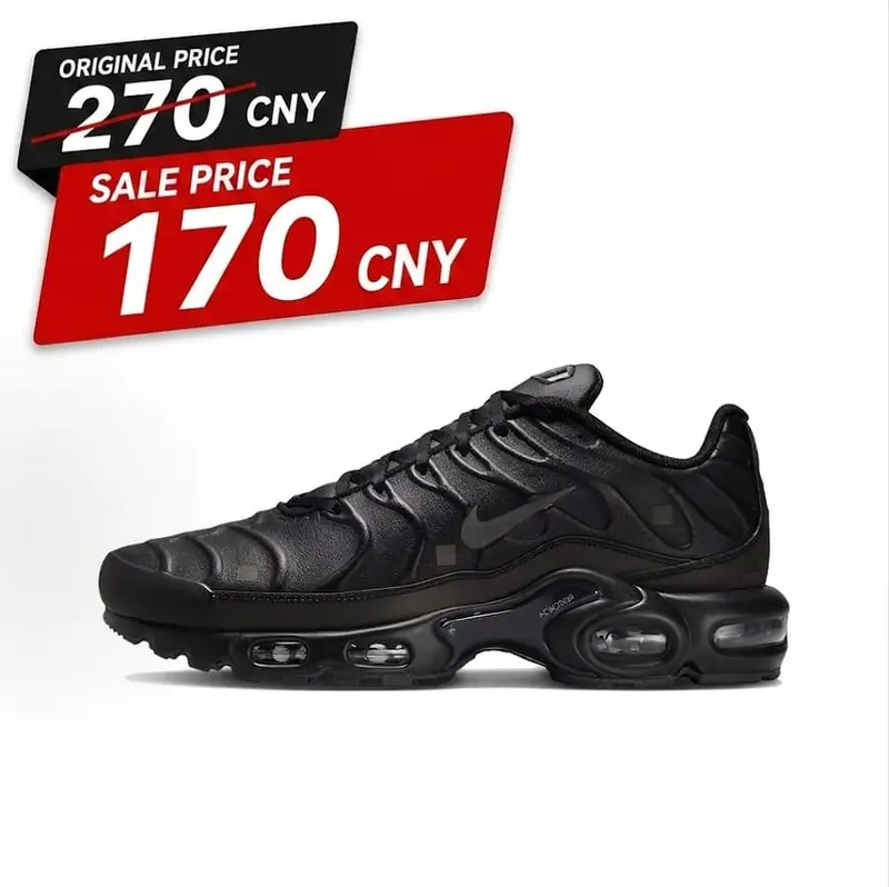 Nk Air Max Plus TN A-COLD-WALL Black ACW